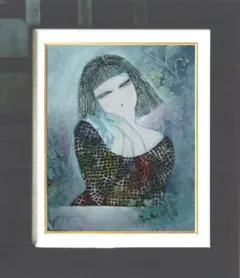 ☆カシニョール☆「黒い帽子のプロフィール」リトグラフ MO判 54/200