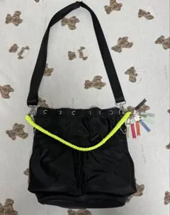 チーク　巾着トートバッグ kinchaku code 2way tote