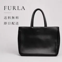 H8617-22◾️フルラ 肩掛けトートバッグ レザー 保存袋付 - メルカリ