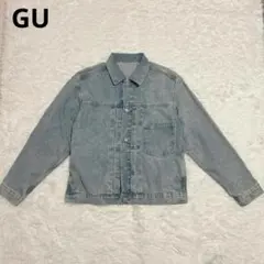 GUデニムジャケット　1stタイプ　綿　Mサイズ　Gジャン