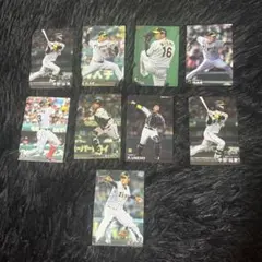 阪神タイガース プロ野球カード 9枚セット