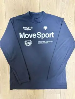 MoveSport 長袖シャツ ネイビー L
