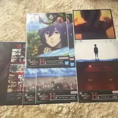 【新品未開封】Ｈ賞 クリアポスター 進撃の巨人 一番くじ　地ならし　7枚