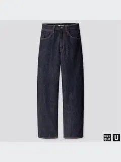 UNIQLO U ワイドフィットカーブジーンズ 24