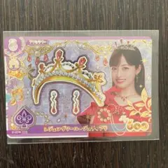 アイカツ レジェンダリールージュティアラ PR 配布 アンコール　橋本環奈