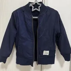 BEAMS mini ネイビー ジャケット リバーシブル 110