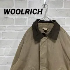 古着メンズ WOOLRICH ウォールリッチ ベージュ L ミリタリージャケット