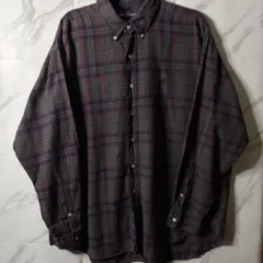 Ralph Lauren BLAKE 長袖シャツ XL チェック ポニー刺繍