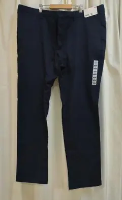 メンズ UNIQLO ネイビー スリムフィット チノパン 110cm　3L,4L