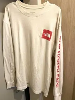 THE NORTH FACE 長袖Tシャツ ホワイトＬのサムネイル