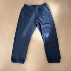 UNIQLO ネイビー　ワッフルレギンスパンツ 100