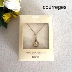 未使用品⭐︎courrèges クレージュ⭐︎ハート サークル ネックレス ゴールドのサムネイル