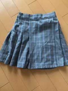 ユニクロ　キッズ　スカート　チェック柄　140センチ