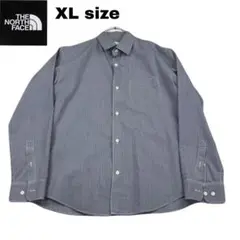 THE NORTH FACE チェック柄長袖シャツ XL 春夏コーデ