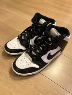 Nike DUNK HIGH RETRO 26cm ブラック/ホワイト