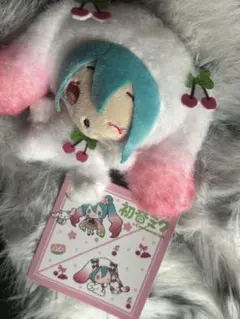 初音ミク✕シナモロール　マスコット　桜Ver.