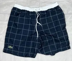 ラコステ　ゲームパンツ　ネイビー　5