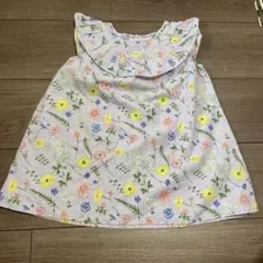 【美品】西松屋　花柄ワンピース　90サイズ