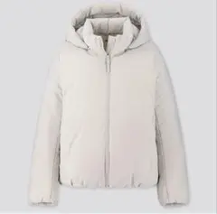 UNIQLOユニクロ ハイブリッドダウンジャケットフード付き Mサイズ