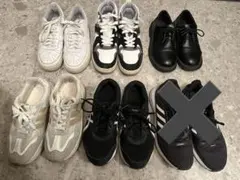 スニーカー、シューズ、ローファー、5セット