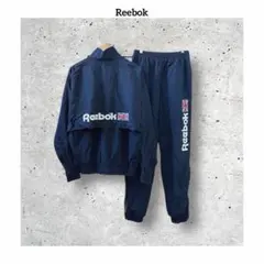 90s 復刻 Reebok ビッグロゴ ナイロンジャケット パンツ セットアップ