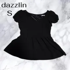 dazzlin 袖バルーンチュニック ダズリン S 黒 ブラックのサムネイル