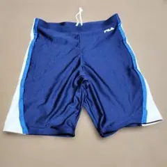 FILA ネイビー ホワイト ストライプ水着