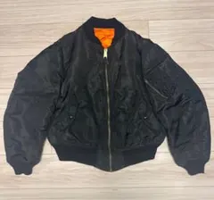 希少 80s 初期ALPHA MA-1 フライトジャケット USA製