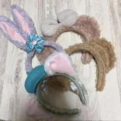 ダッフィーカチューシャ　4点セット