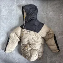 【大人気‼️】Columbia ダウンジャケット ベージュ/ブラック XL