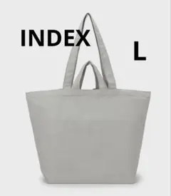 売り切り特価　新品　INDEX エコバッグ　Lのサムネイル