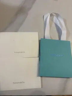 Tiffany & Co. ショップ袋とカード封筒2枚
