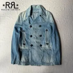 2026年最新】rrl ダブルアールエル レザートリム ウールピーコートの