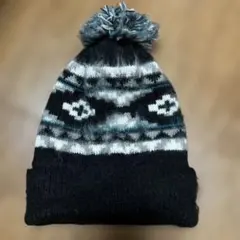 RODEO CROWNS ポンポン付きニット帽 FREEサイズ