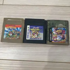 ワリオランド3個セット/ゲームボーイカセット