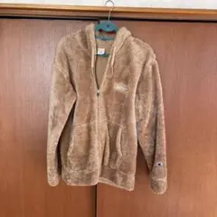 Champion フリースジャケット ベージュ