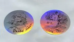 【お値下】ブルーロック　伊勢丹　コースター型ホログラムステッカー　カイザー　蜂楽