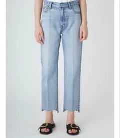 Mila Owen ハイウエスト デニム 0 ライトブルー 綿100%