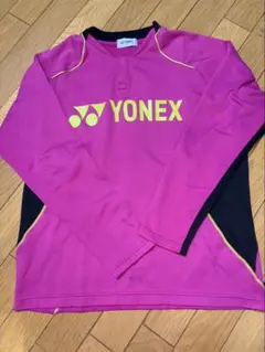YONEX ピンク 長袖 ウォームアップウェア M
