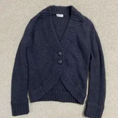 Sally Scott ウール カーディガン ブラック