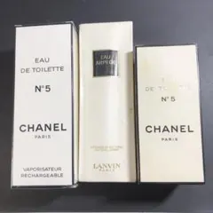 CHANEL Eau de Toilette No.5 100mlなど3点未開封