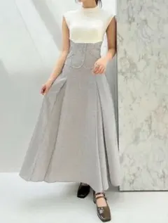 【新品未使用タグ付き】dazzlin チェックコルセットワンピース Ｍ