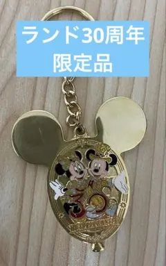ディズニーランド30周年記念　キーホルダー　ミニーマウス　ミッキーマウス　限定品