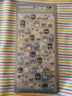 【正規品】ボンボンドロップシール mini はぴだんぶい　サンリオ