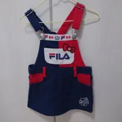 BABYDOLL　FILA　ジャンパースカート　キティーコラボ　１１０センチ