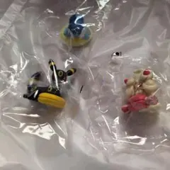 ポケモン　ガチャガチャ　フィギュア3点セット
