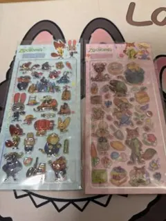 即日発送可‼️ズートピアボンボンドロップシールセット