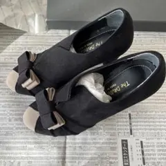 Odette e Odile リボン付きパンプス