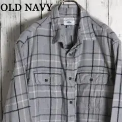 OLDNAVY オールドネイビー ストレッチ チェック ソフトフランネルシャツ