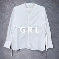 GRL サイドベルトドッキングチュニックシャツ